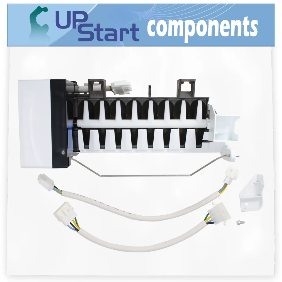 Travel Upgraded D7824706Q Refrigerator Ice Maker Replacement for Magic Chef RB21KN-4A/CG82A - Compatible with W10190978 Icemaker