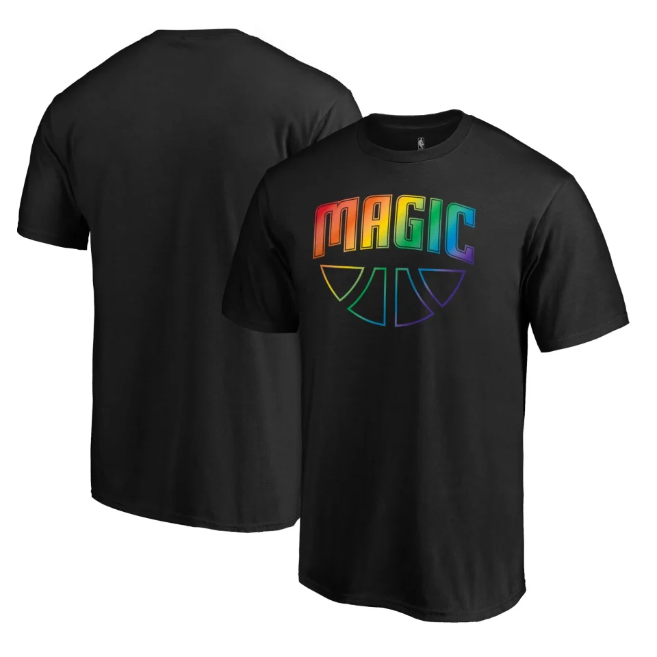 Baking Men's Fanatics Branded Black Orlando Magic Team Pride Wordmark T-Shirt