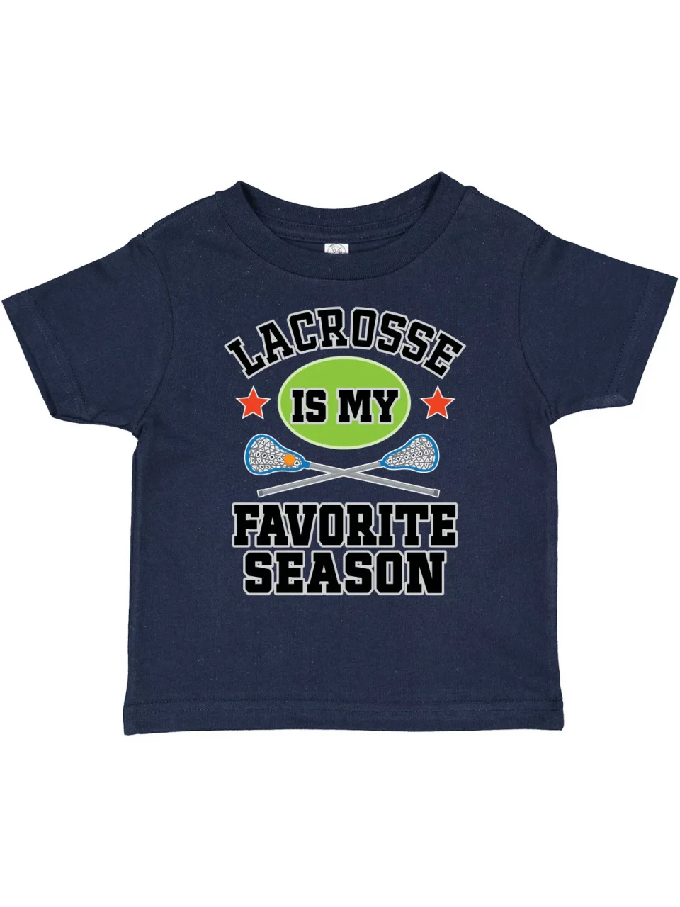 Portable Inktastic Lacrosse is My Favorite Season Boys or Girls Toddler T-Shirt