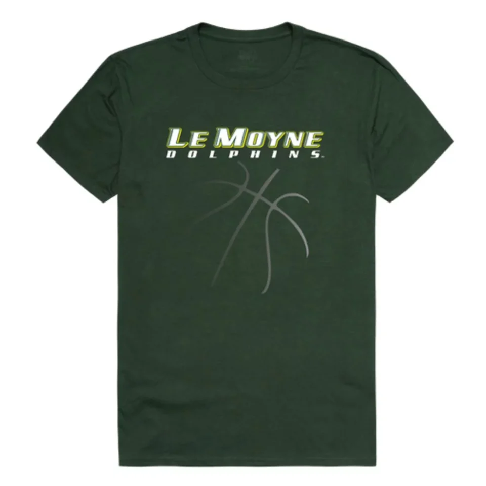 Space-Saving Le Moyne College Dolphins Basketball T-Shirt Tee