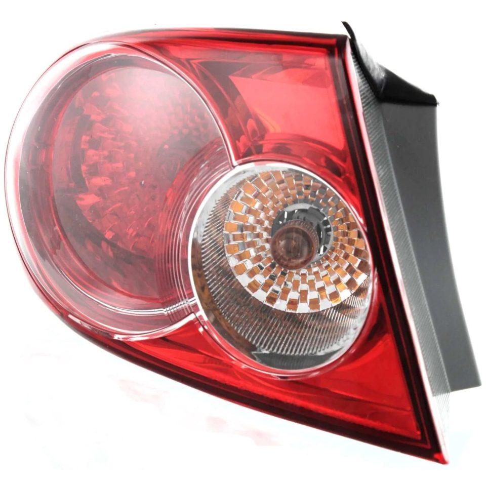 Ultimate Glossy Tail Light for 2003-2005 Mazda 6 Left Outer Hatchback/Sedan Factory Installed