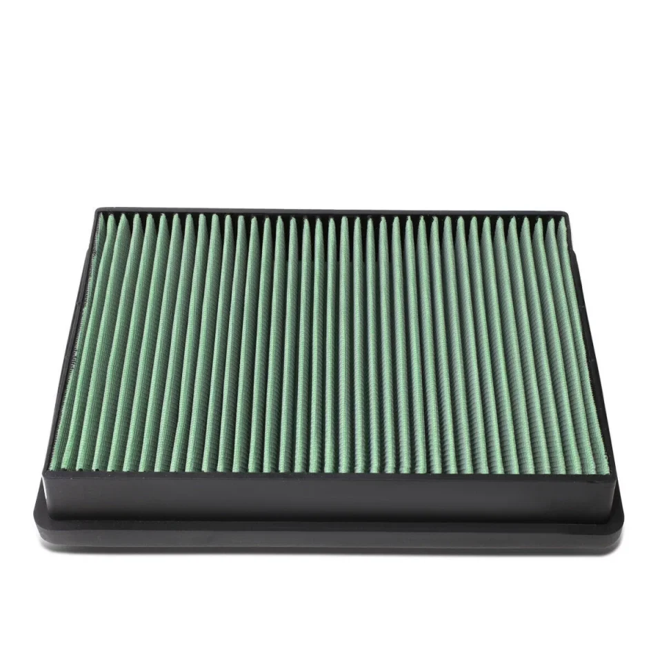 Top-Rated For 2007 Allure 2005-2009 LaCrosse 3.6L 3.8L Green Washable High Flow Air Filter