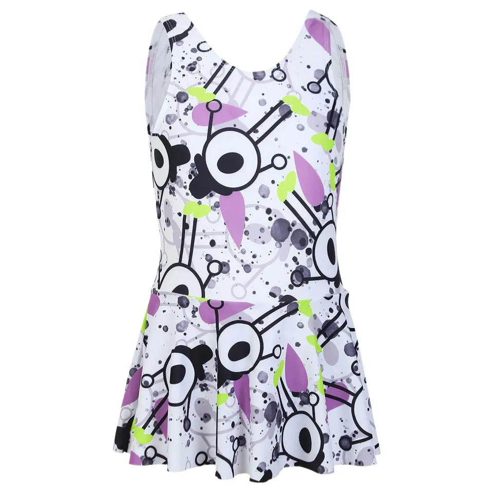 Food-Grade Durable Girls Swimsuits Surf Girls Daisy Beach Sport 1 Piece Swimsuit One Piece 10t