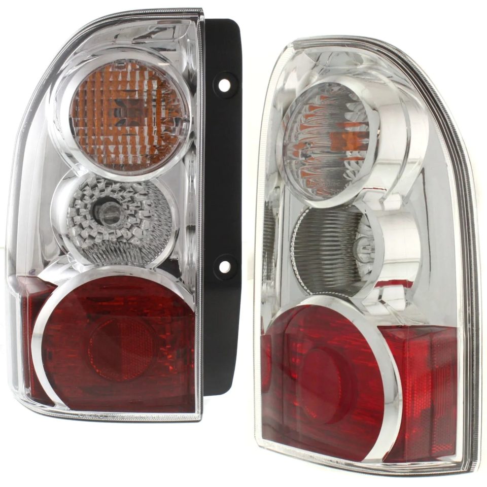 Ceramic Cleaning Set of 2 Tail Light For 2004-2005 Suzuki XL-7 LX LH & RH w/ Bulb(s)