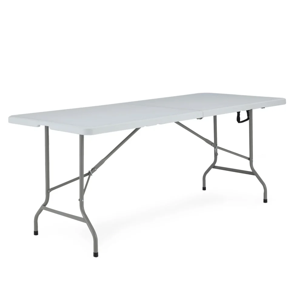 Top-Rated Gift-Ready JOMEED 6 Foot Portable Folding Multipurpose Utility Picnic Table, White