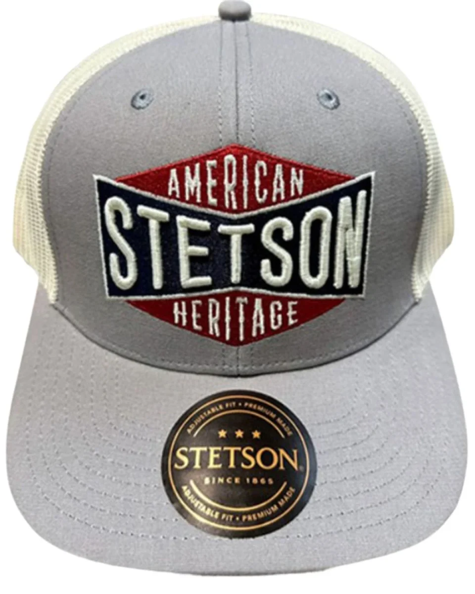 Supreme Storage Stetson Men's American Heritage Patch Trucker Cap Tan One Size