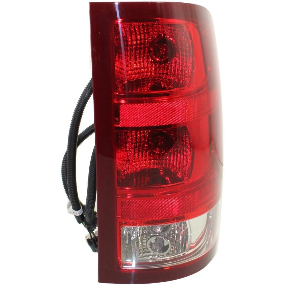 Thickened Home Halogen Tail Light For 2010-2011 GMC Sierra 1500 SL/SLE/SLT/WT Right w/ Bulbs