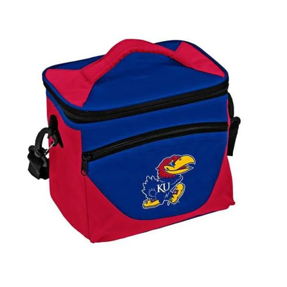 Baking Leak-Proof Logo Brands 157-55H Kansas Halftime Lunch Cooler