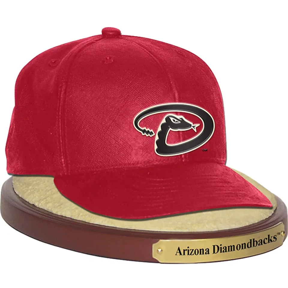 Non-Toxic Natural Arizona Diamondbacks Desk Replica MLB Cap