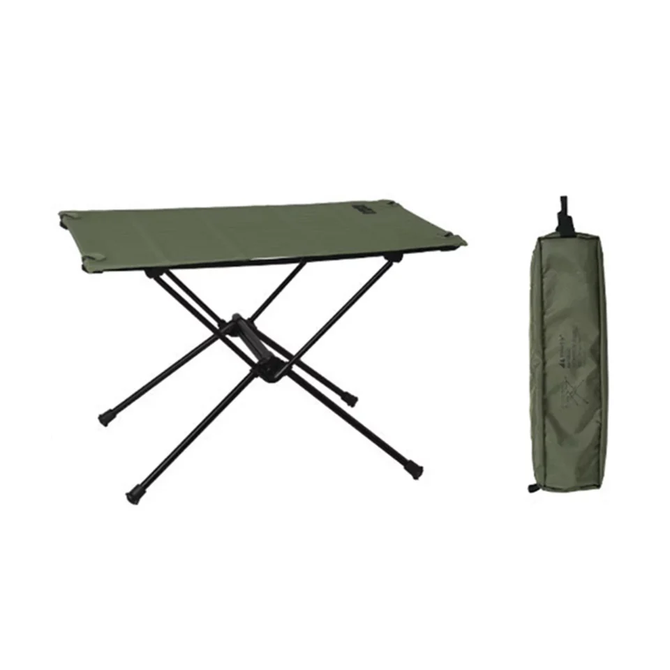 Select BPA-Free OWSOO Folding Picnic Table Portable Camping Desk Aluminum Table for Picnic Hiking Camping Beach Cooking and Backyard Use