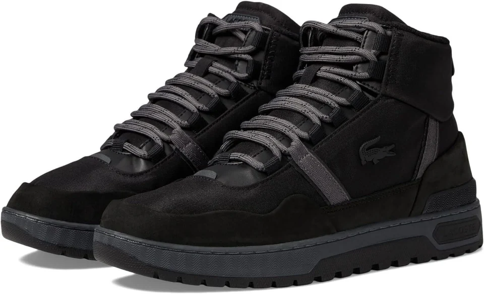 Pure BPA-Free Lacoste Men's Shoes T-Clip Winter Mid Sneakers 44SMA0065237