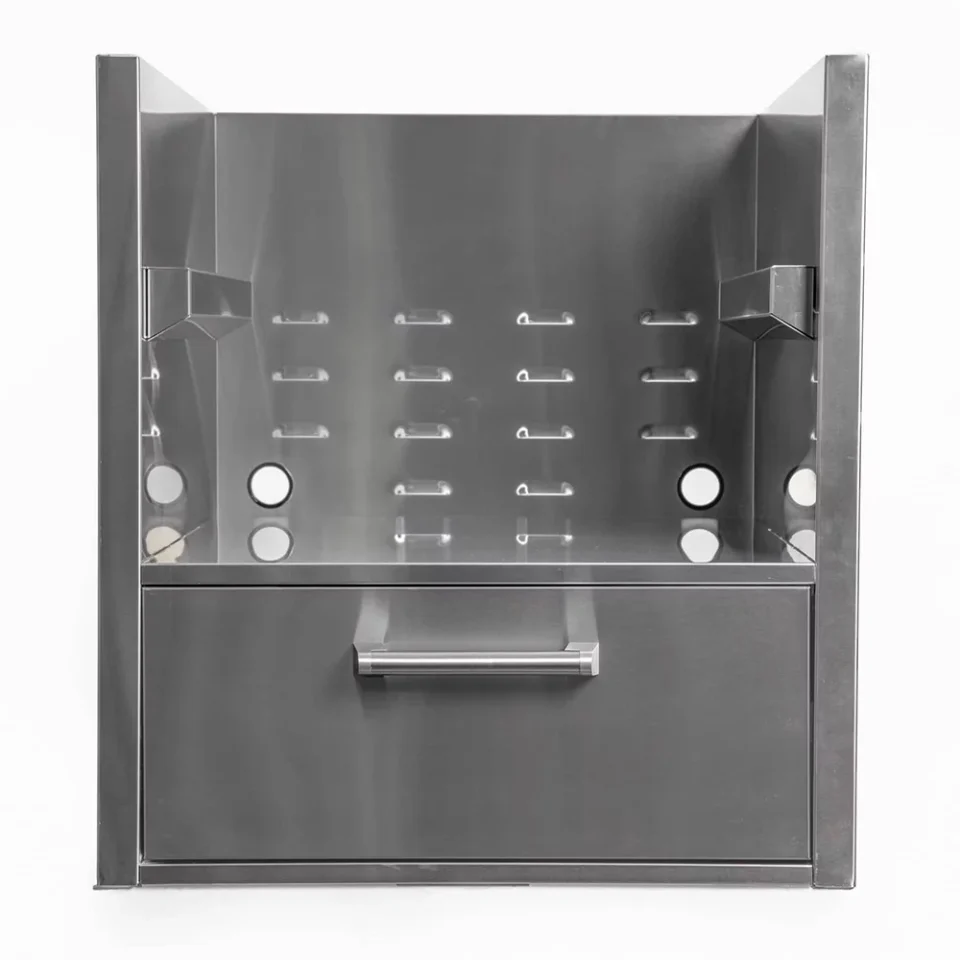 Non-Toxic Baking Coyote Asado Power Burner Insulating Jacket w/ Drawer