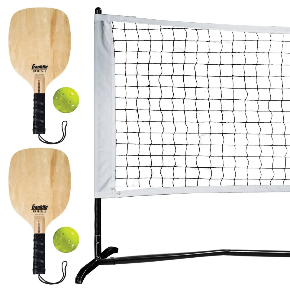 Safe Cooking Half Court Pickleball Starter Net Set