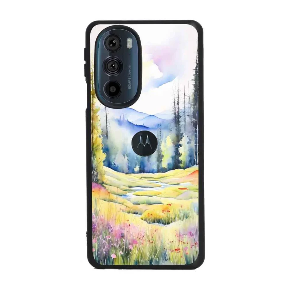 Gift-Ready subalpine-meadow-landscape-520 phone case for Motorola Edge 30 Pro for Women Men Gifts,Soft silicone Style Shockproof - subalpine-meadow-landscape-520 Case for Motorola Edge 30 Pro
