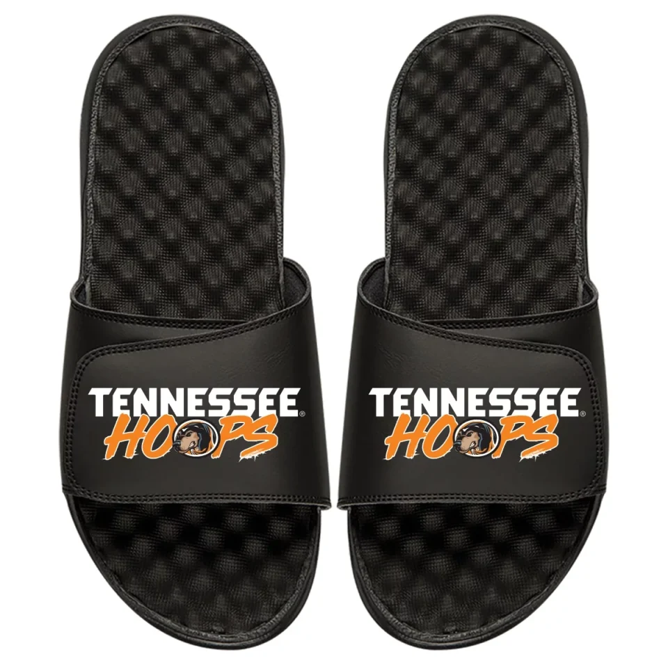Select Youth ISlide Black Tennessee Volunteers Hoop Slide Sandals