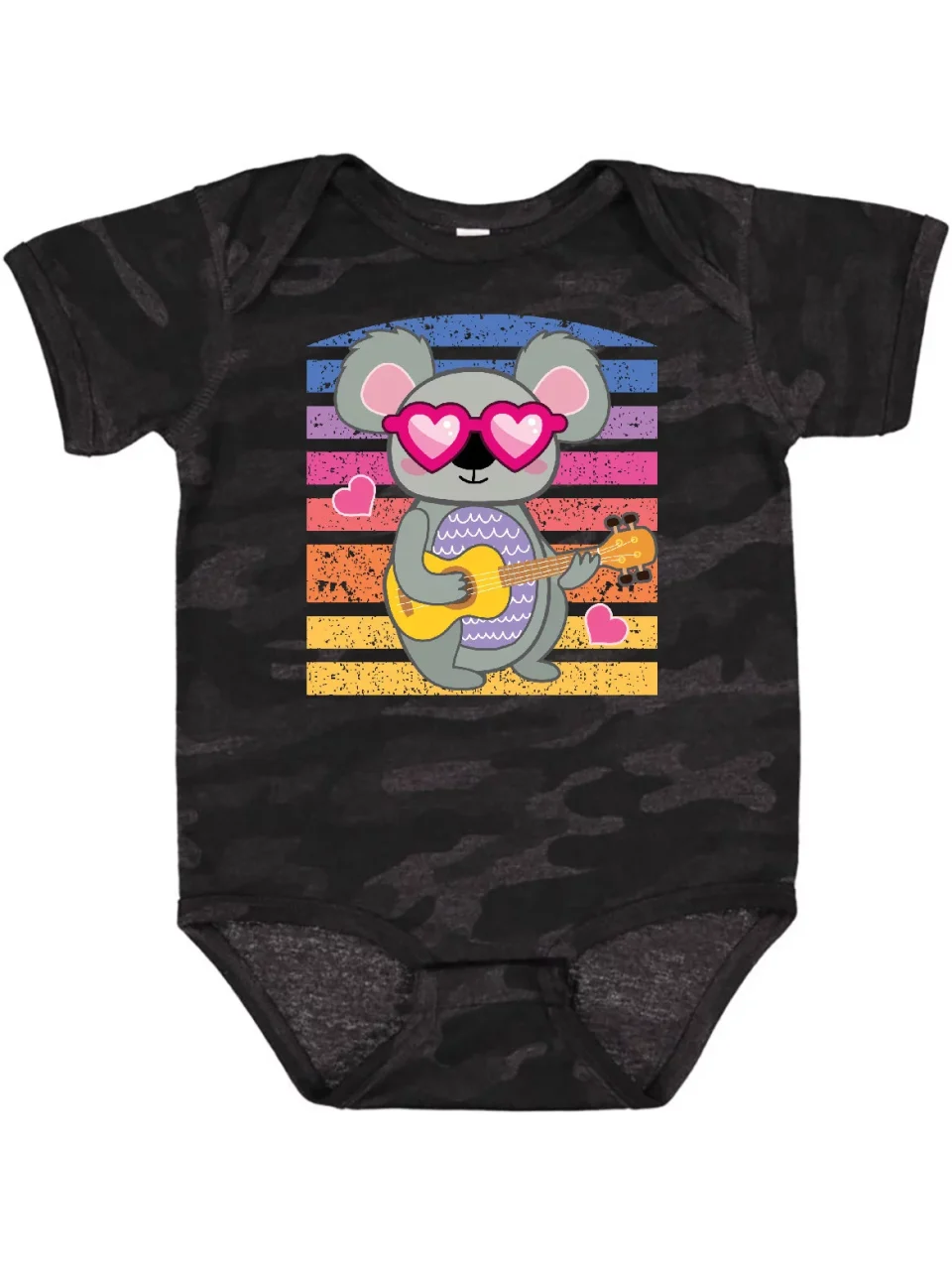 Best-Selling Inktastic Australian Koala Cool Sunset Girls Baby Bodysuit