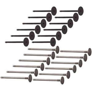 Natural 24X Exhaust & Intake Valves Kit for Chrysler for Dodge 3.2L 3.5L 4.0L SOHC 24V